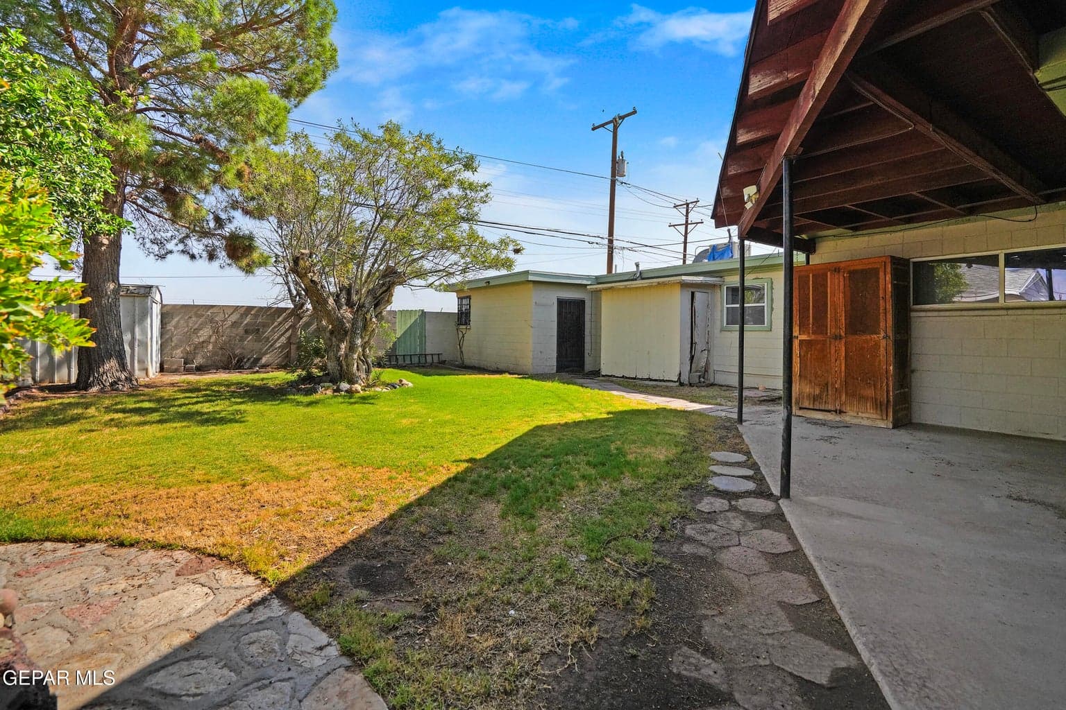Complete with two storage sheds and plenty of room to enjoy the outdoors