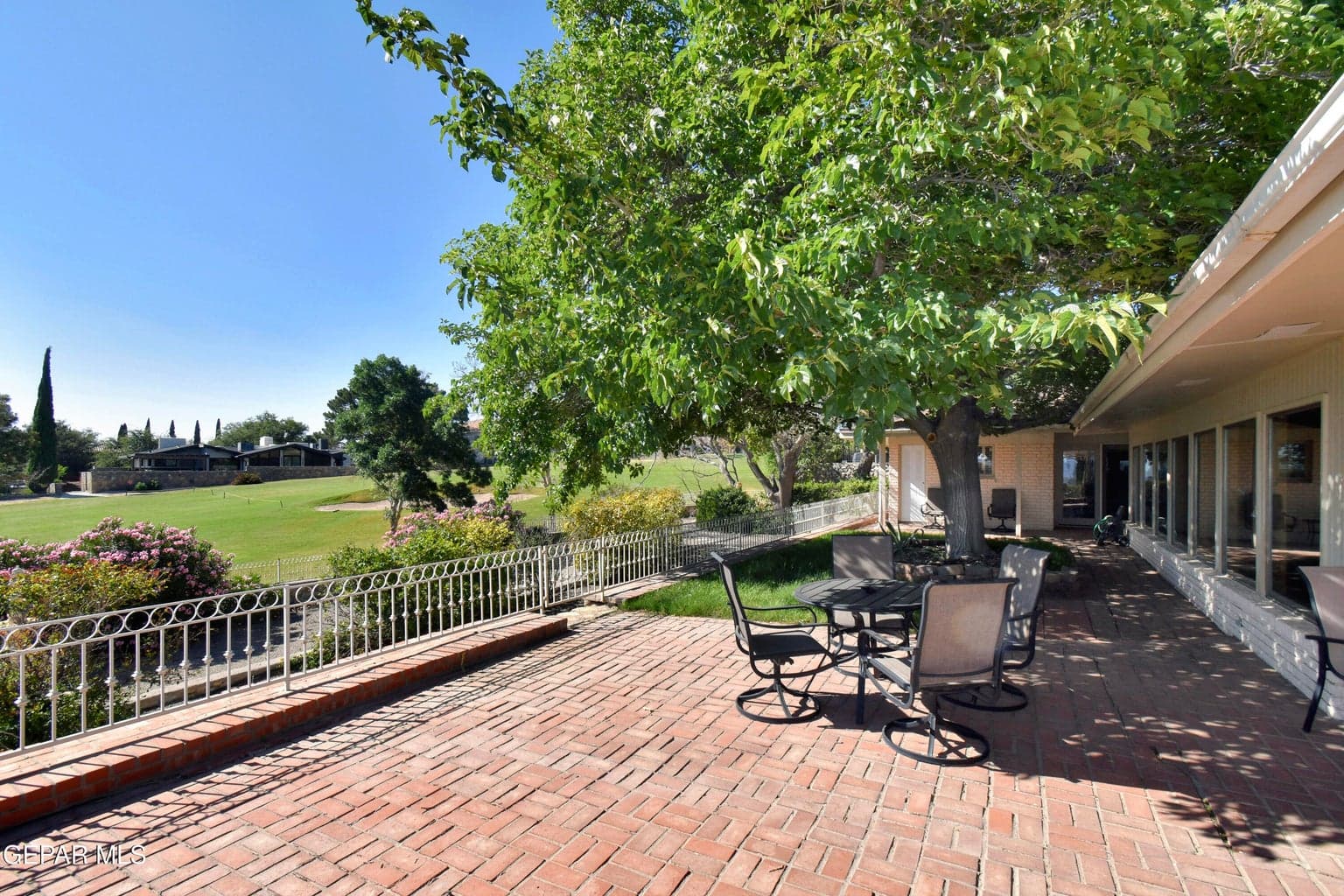Back Patio Overlooking the Fairway