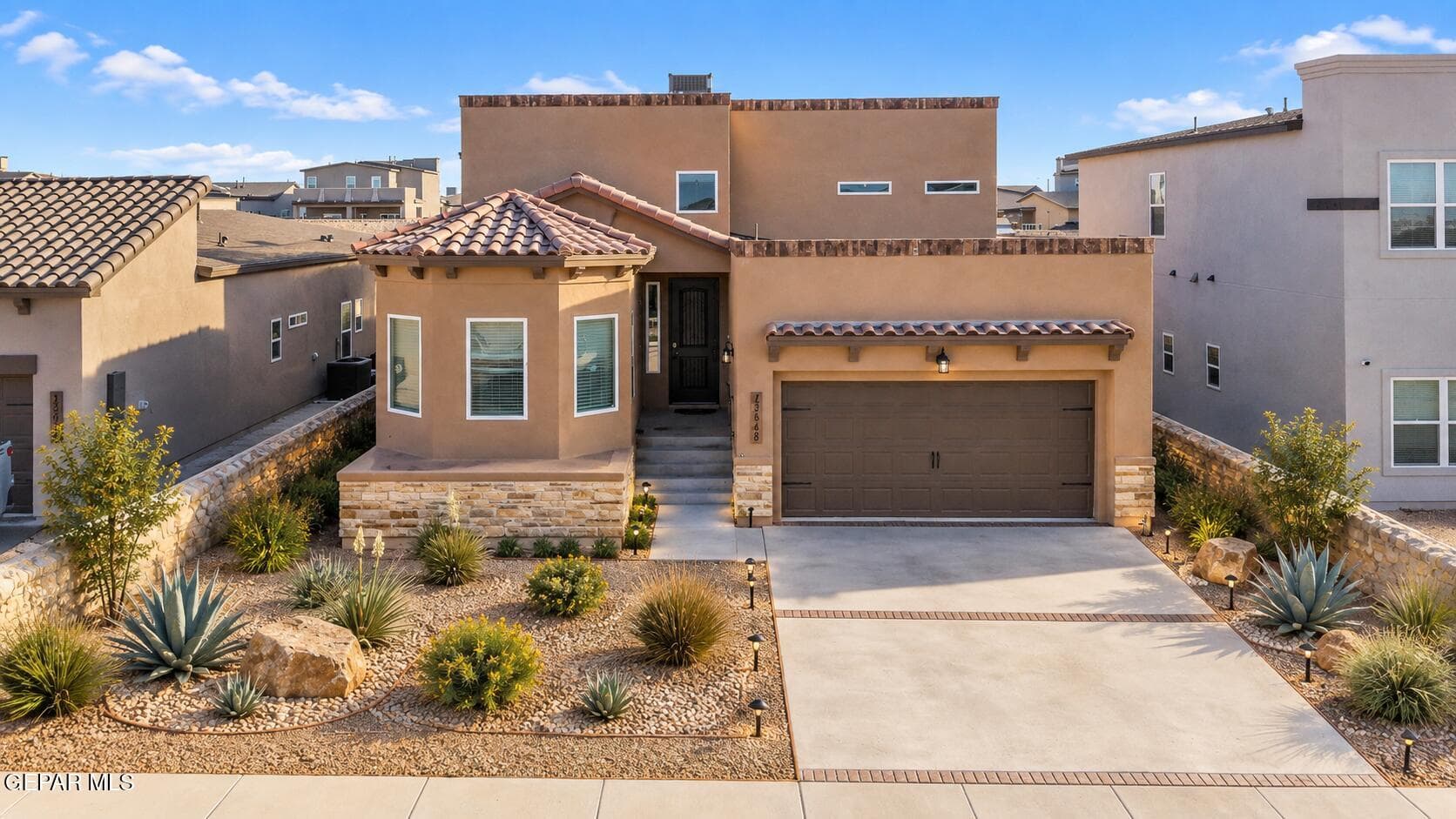 Welcome Home, Picture Landscaping staged with AI
