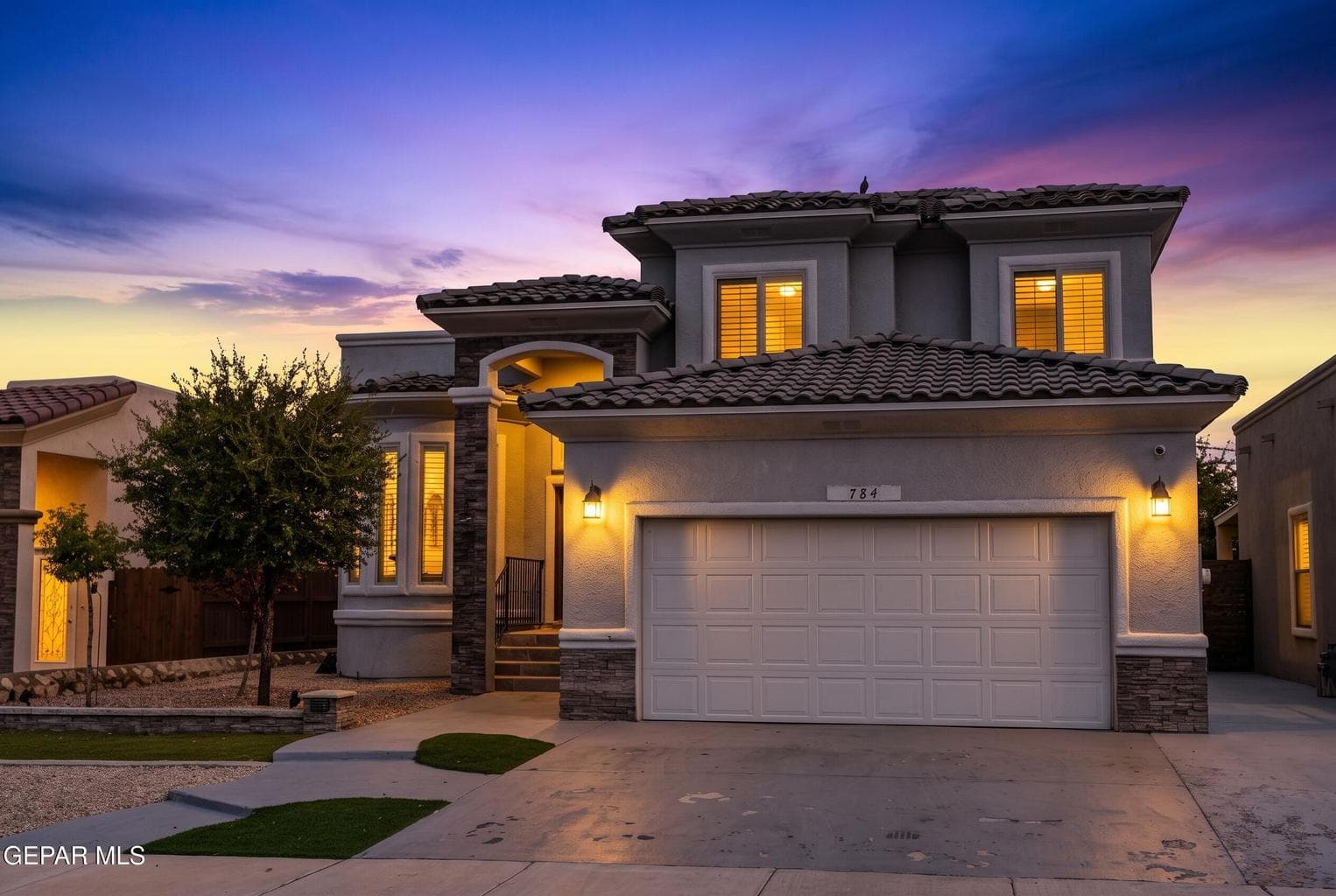 784 Pontop Hall-Twilight 2