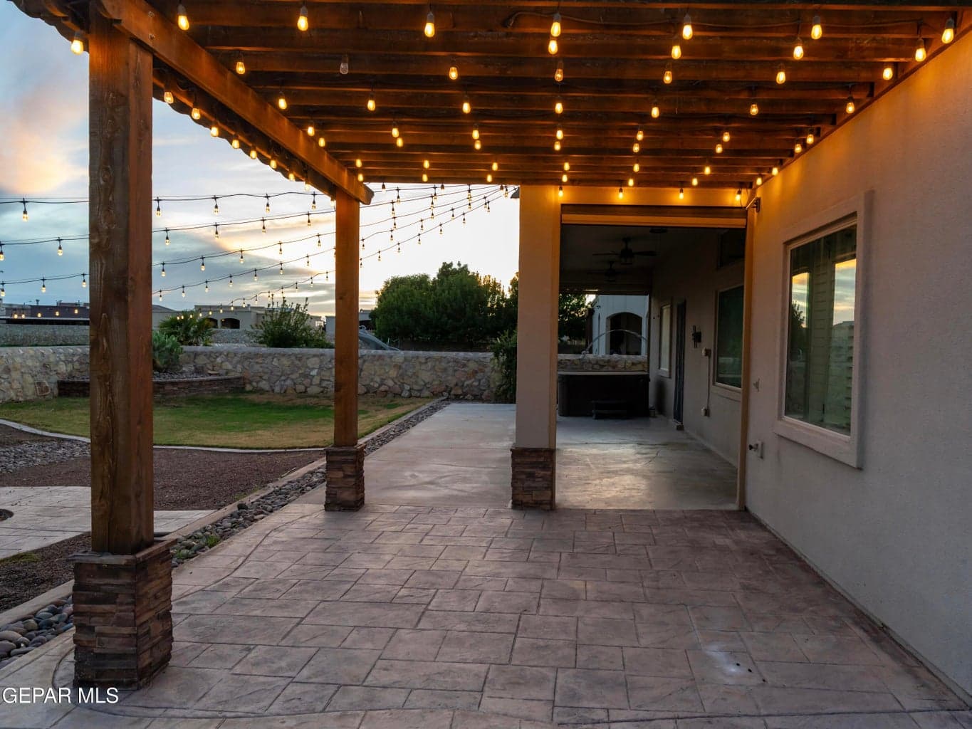 back patio