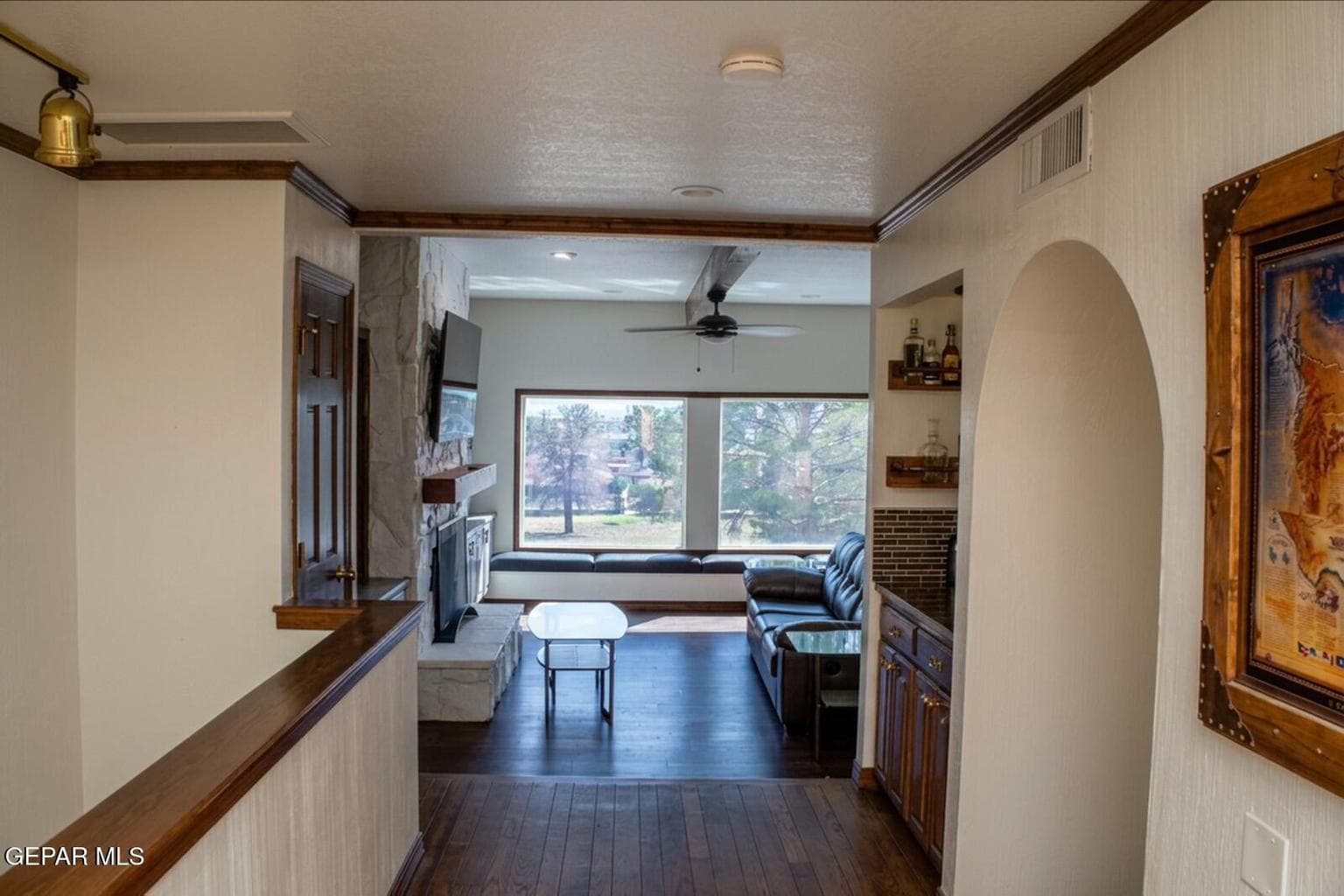 Upstairs