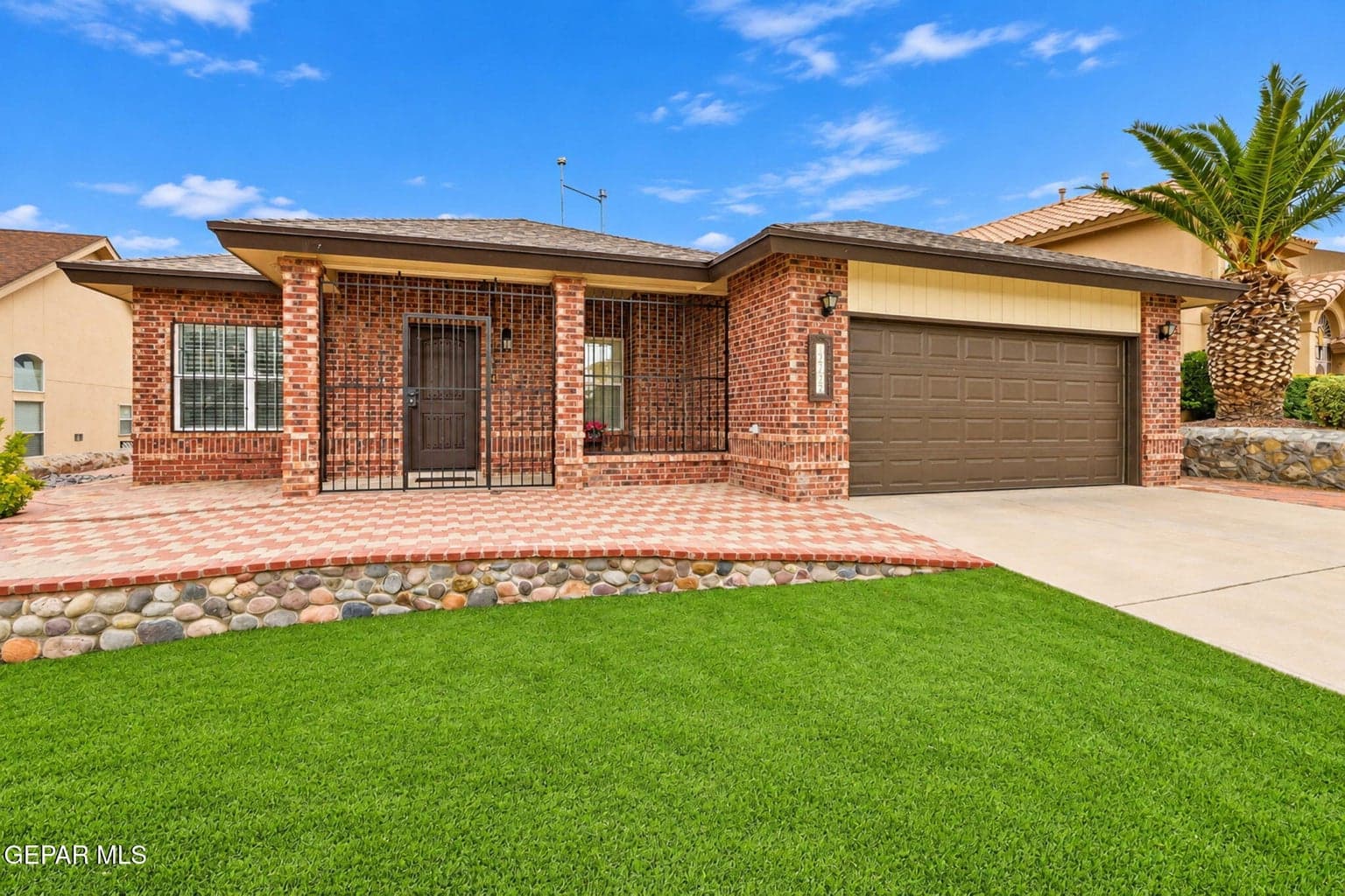 Front View of House