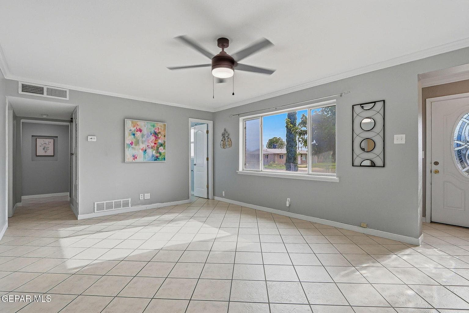 Living Room area with an abundance of natural light