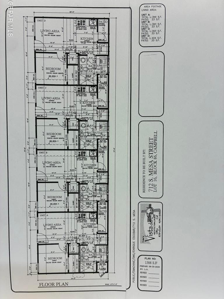 712 S Mesa Street A, B, C, & D