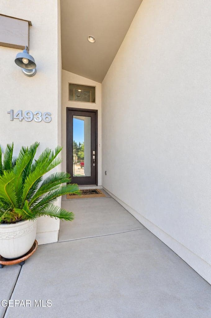 front door