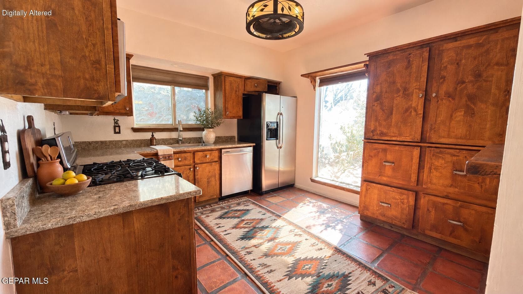 “Virtually staged to show the room’s potential. Furniture and décor not included.”