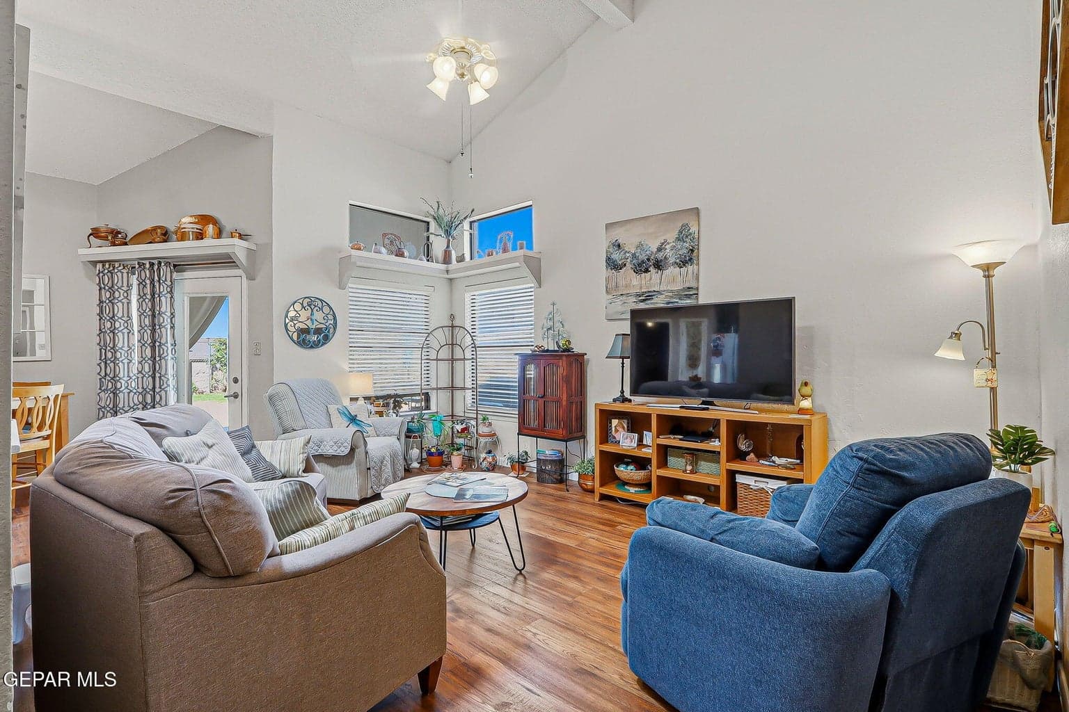 Open living room