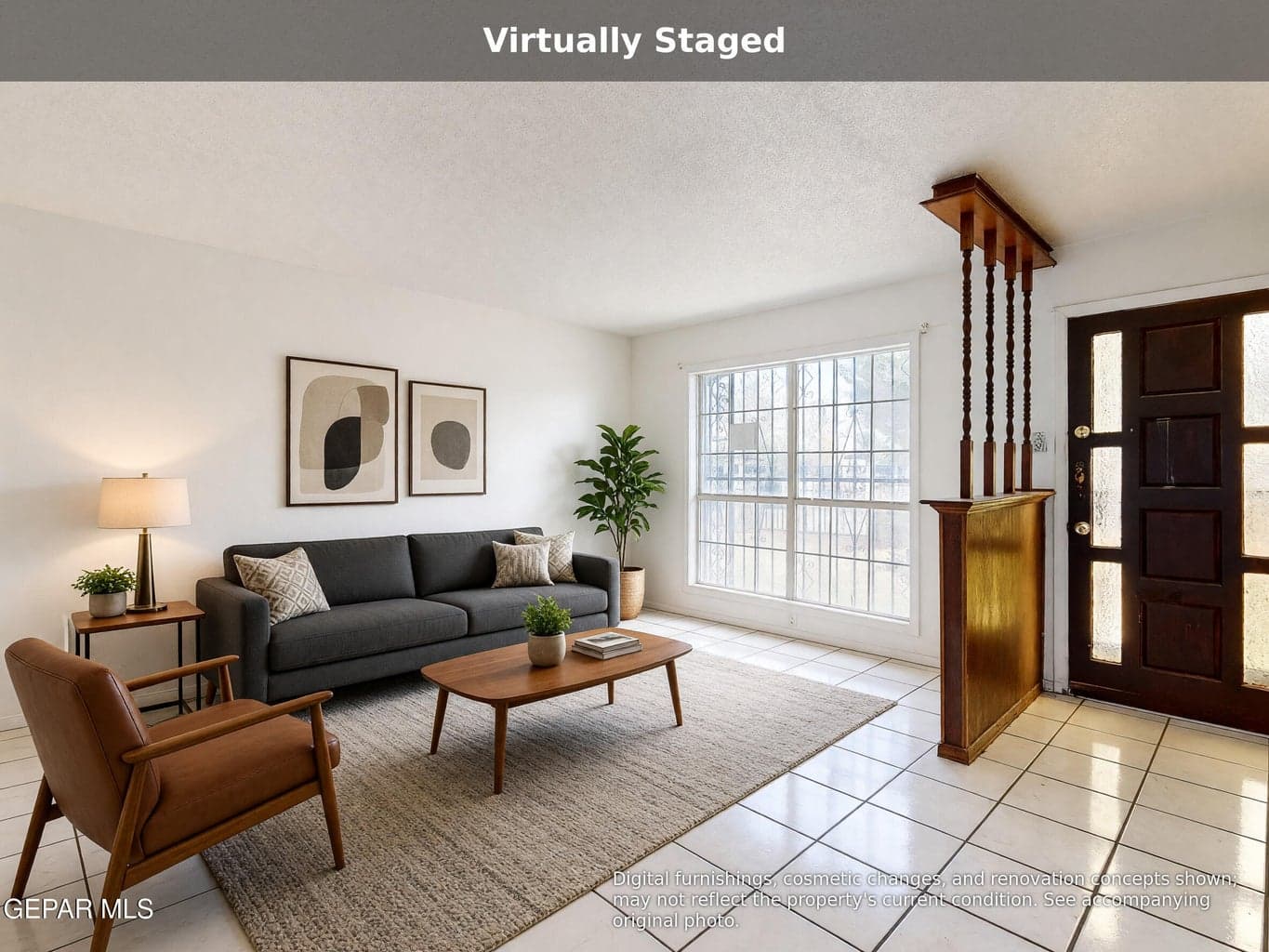Virtually staged/AI-enhanced photos illustrate potential improvements; see original photos for current condition