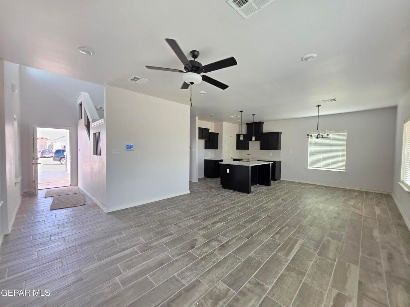First floor, open concept