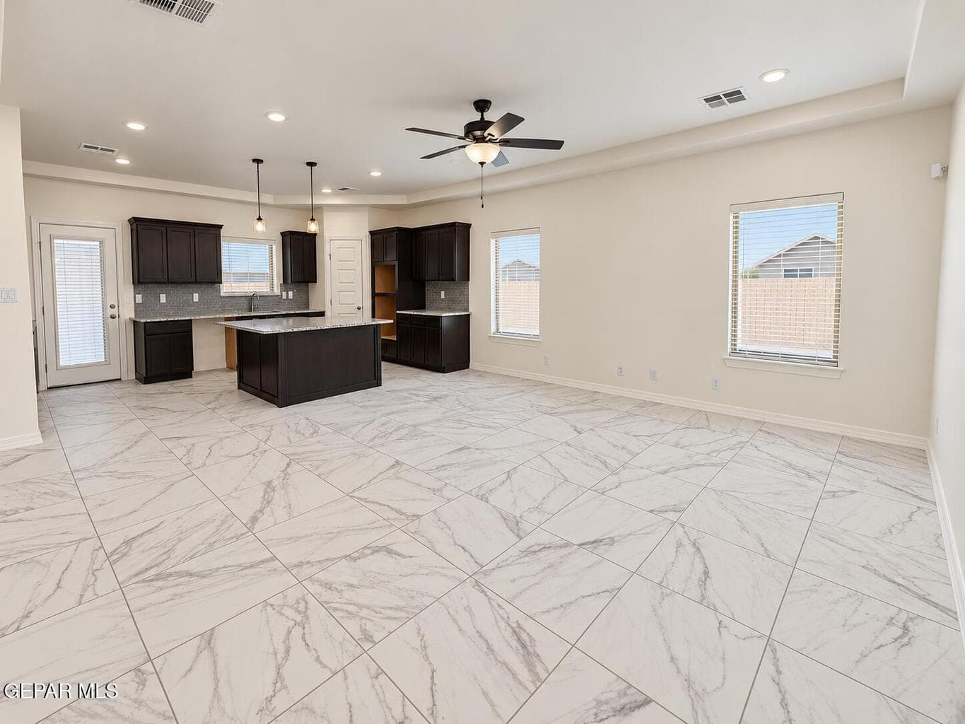 One large, open space