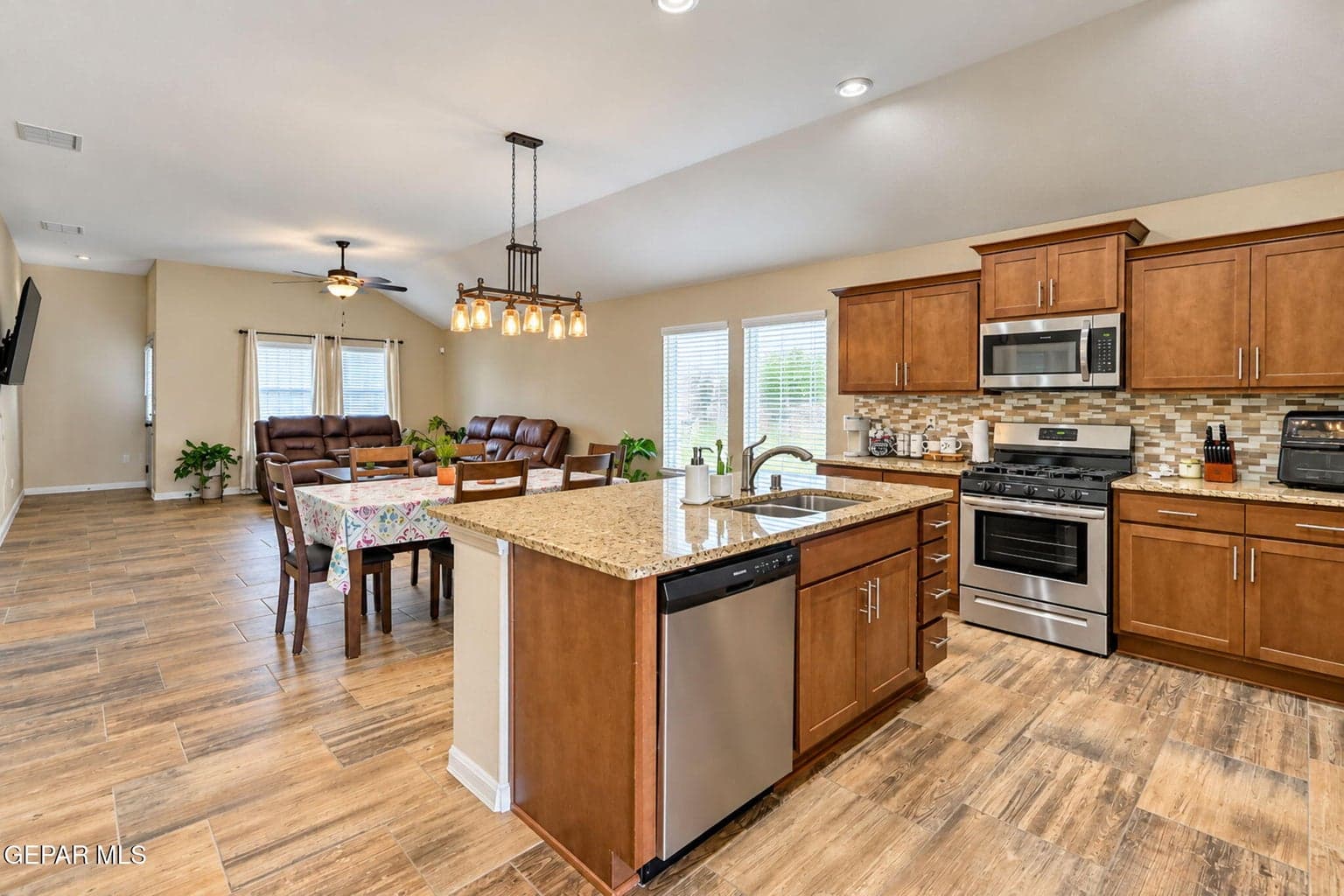 Island in Kitchen