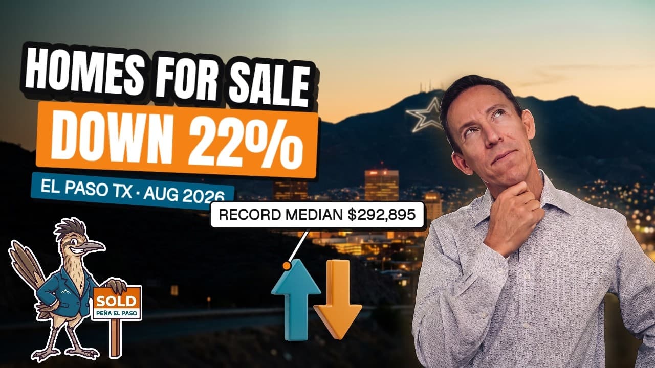 El Paso Real Estate Market Report 2026 | Monthly Data by Submarket