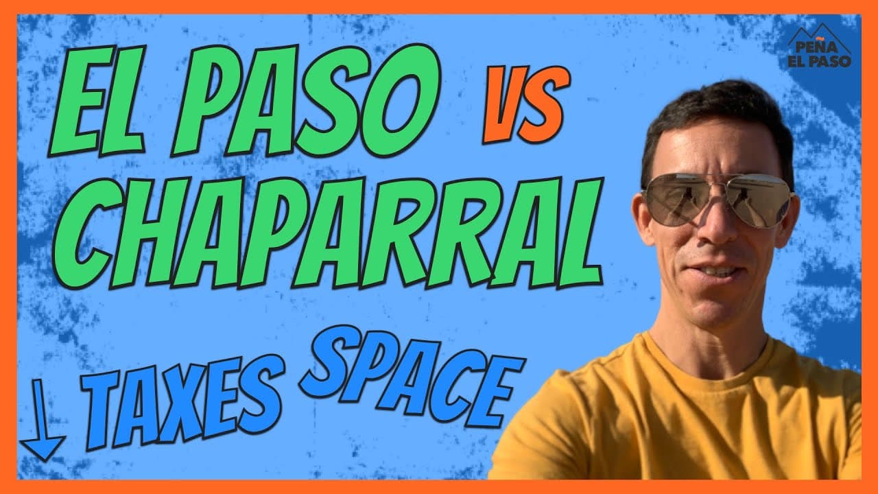 El Paso Texas or Chaparral New Mexico