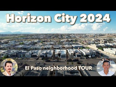 The BEST Areas of El Paso Texas in 2024 | HORIZON CITY