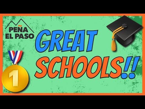 The Great Schools of El Paso Texas [2020]