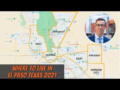 Where to Live In El Paso Texas | 2022