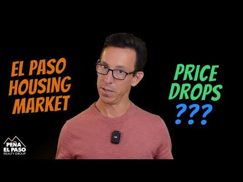 Are Home Prices Falling in El Paso? | Winter 2022