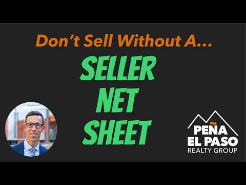 What is a Seller Net Sheet?