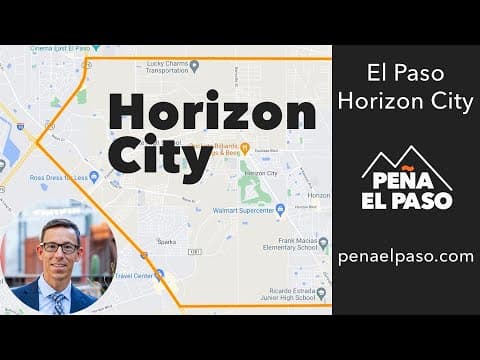 El Paso Neighborhoods in 2022 | HORIZON CITY