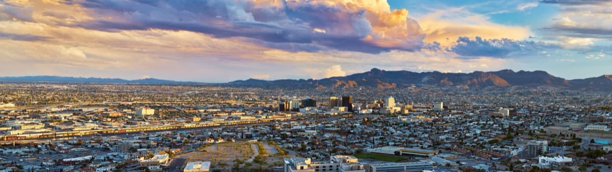 El Paso mountain views