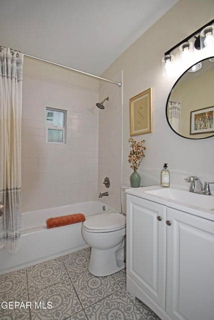 Full, updated bathroom.