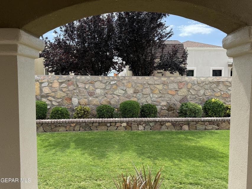 Watch the rain from here