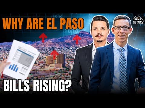 Water, Electric, Gas Bills SKYROCKET in El Paso | What Homeowners Must Know NOW